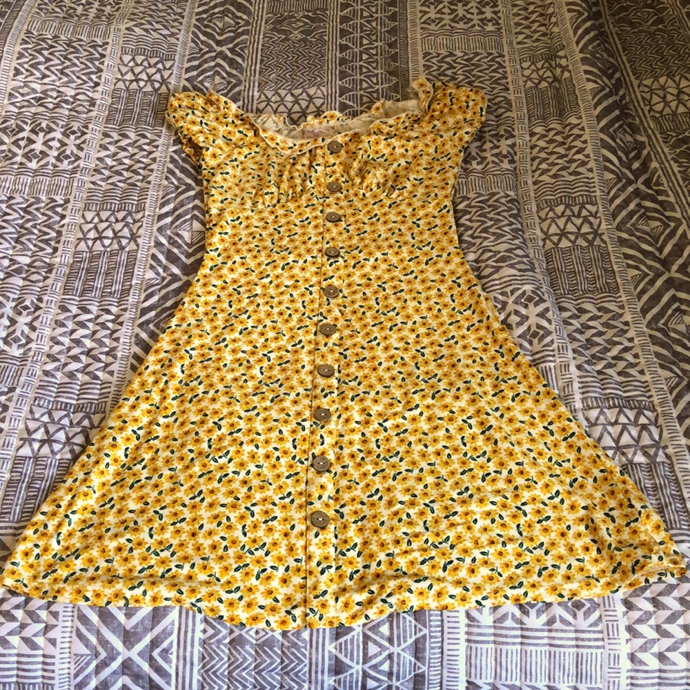 No Boundaries Sunflower Dress